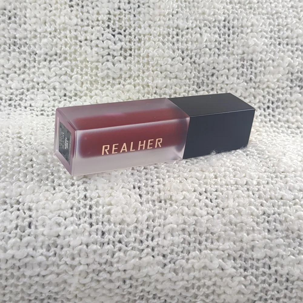 RealHer Matte Liquid Lipstick in I Am Tough/True Red, 4.5ml/0.15fl oz